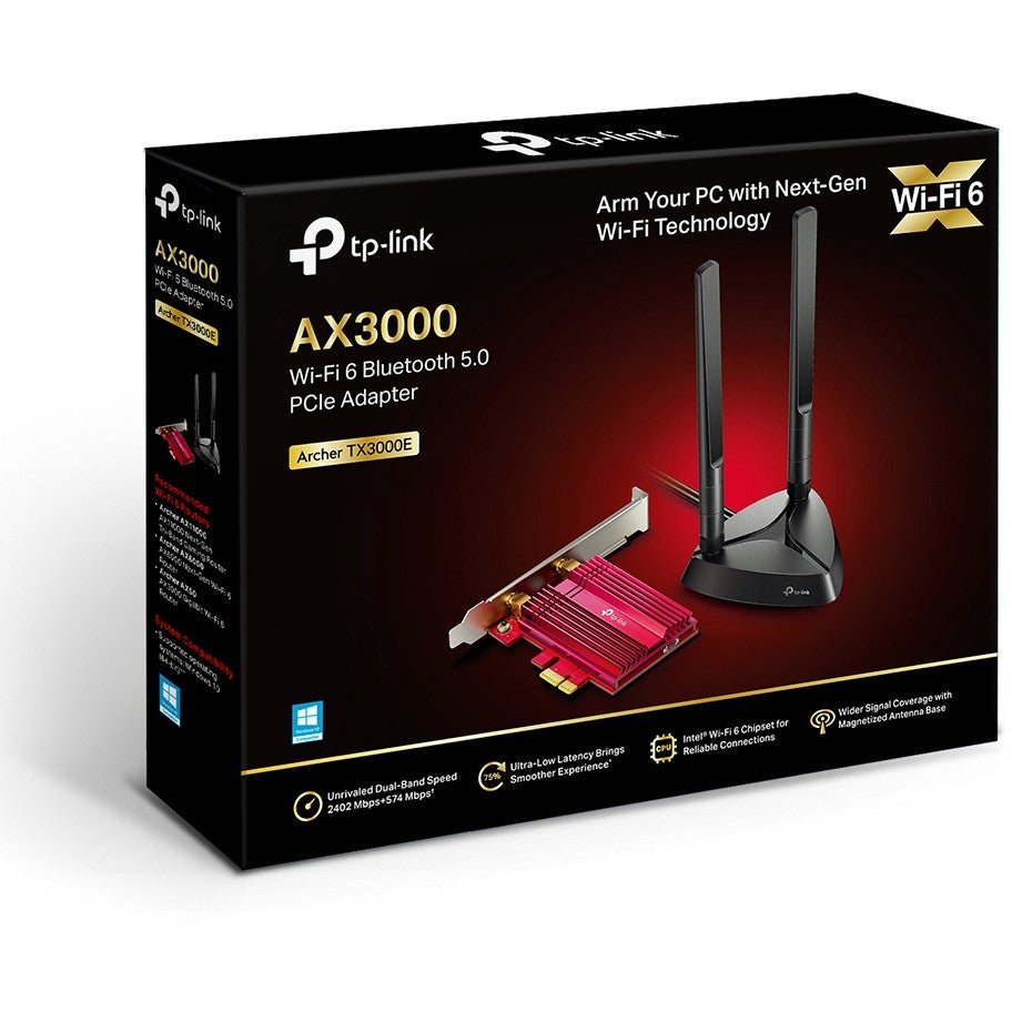 TP-LINK Archer TX3000E - WLAN / Bluetooth - 2402 Mbit/s