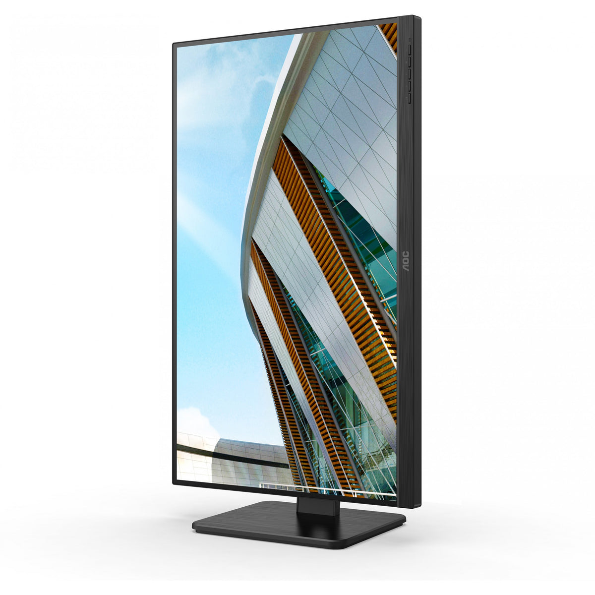 68.6cm/27" (1920 x 1080) AOC 27P2Q Full HD 4ms IPS HDMI VGA DVI DP USB 16:9 Black