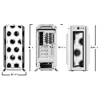 be quiet! Midi be quiet! SILENT BASE 802 white – Ansicht 2