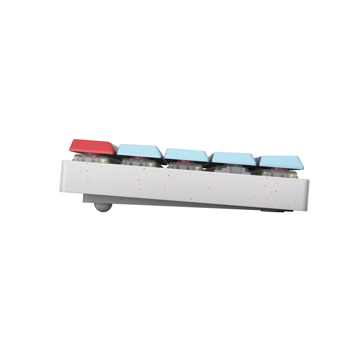 CHERRY MX-LP 2.1 Compact Wireless Tastatur Gaming RF Wireless + Bluetooth QWERTZ Deutsch Weiß
