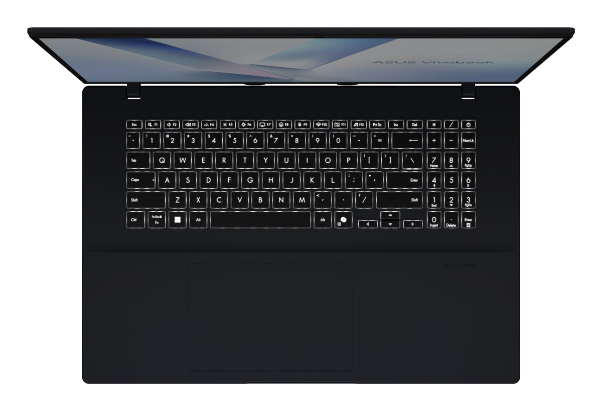 ASUS Vivobook 18 M1807GA-S8068W Copilot+ PC AMD Ryzen AI 7 445 Laptop 45,7 cm (18") WUXGA 16 GB DDR5-SDRAM 1 TB SSD Wi-Fi 6 (802.11ax) Windows 11 Home Deutsch Blau
