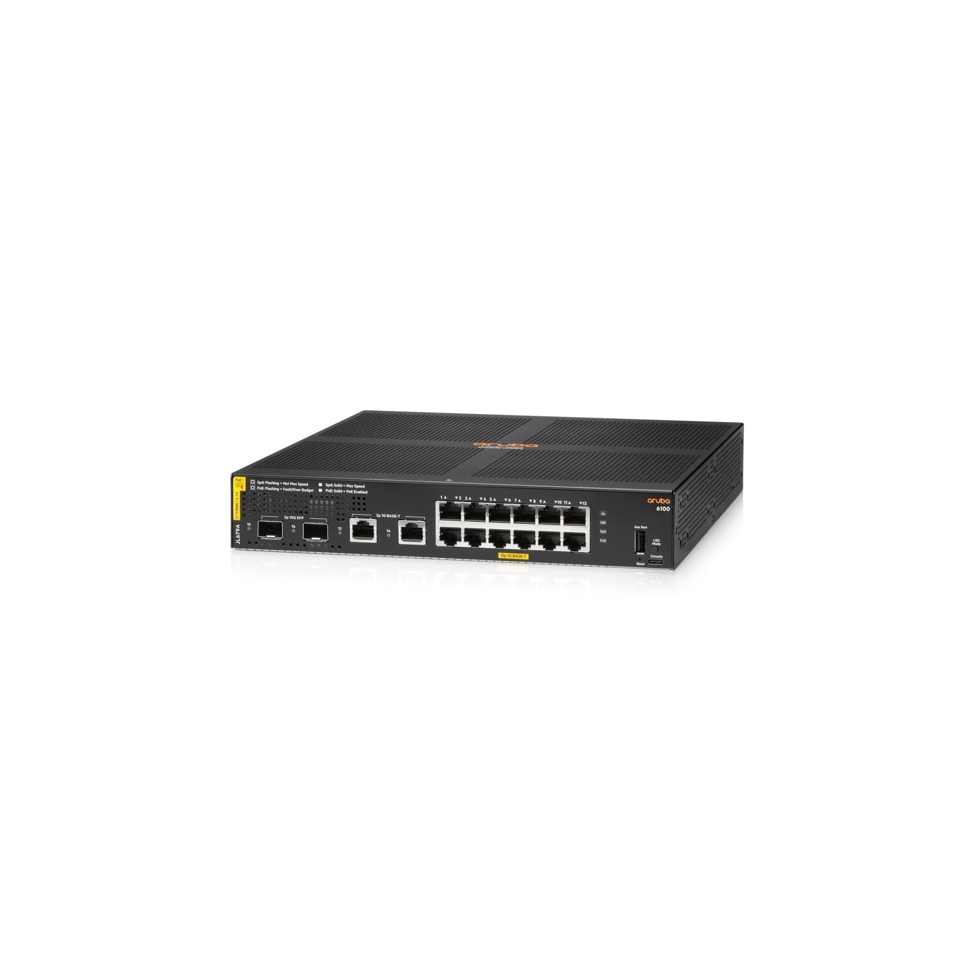 HPE Aruba CX 6100 12G PoE+