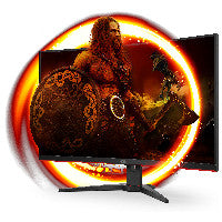 AOC 80cm/31,5'' (1920x1080) AOC C32G2ZE Gaming Curved 16:9 1ms 240Hz DisplayPort 2xHDMI VGA VESA Speaker Full HD Black – Ansicht 2