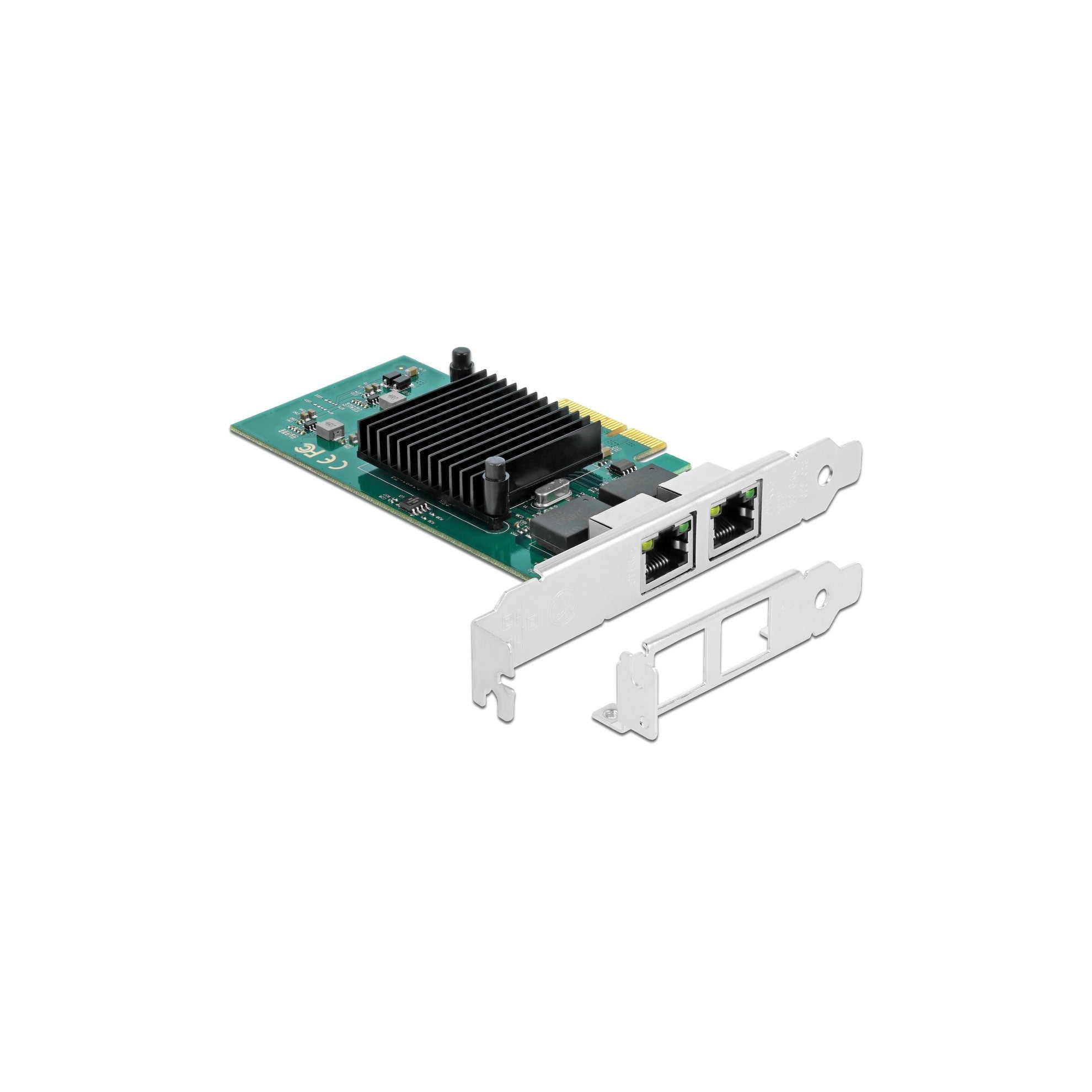 Delock PCI-Express-x4 Netzwerkkarte, 2x1GE