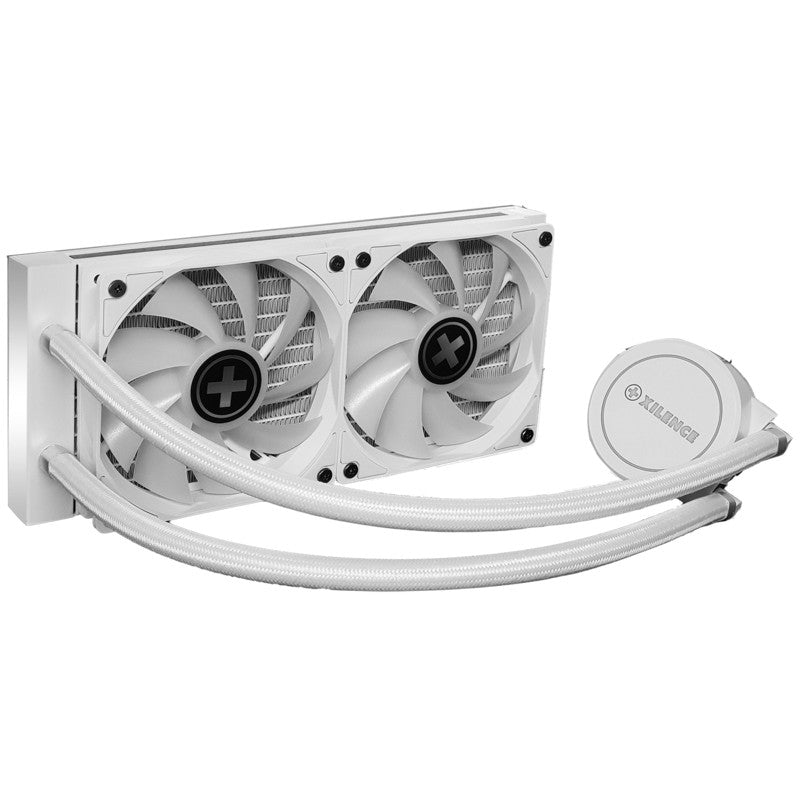K Cooler Wasserkühlung Xilence LQ240.W.ARGB White ARGB