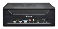 Shuttle XPC slim Barebone XH810 - S1851, Intel H810, 1xDP, 2xHDMI, 3x COM (RS232) , 2x Intel LAN,2x2.5", 8x USB, 3x M.2, 24/7 Dauerbetrieb