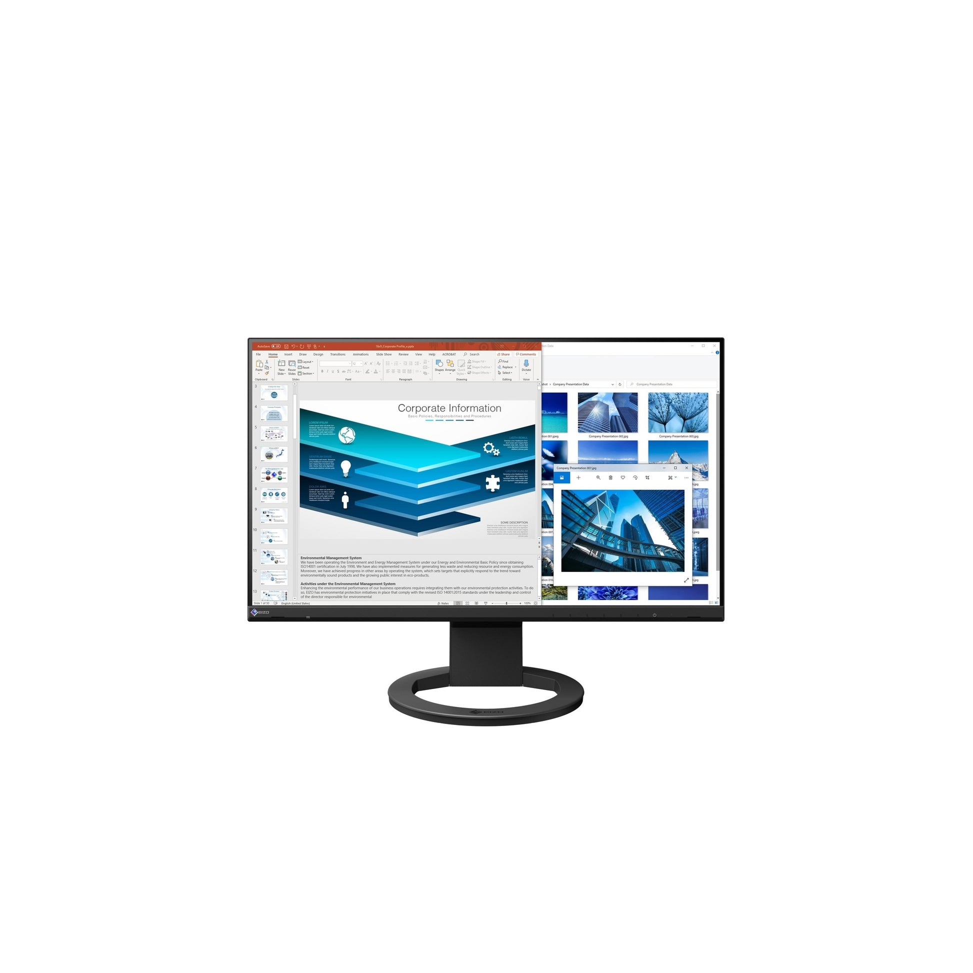 EIZO EV2480-Swiss Edition 23.8 schwarz