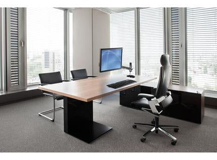 Peerless LCT620A Flachbildschirm-Tischhalterung 96,5 cm (38") Tisch/Bank Schwarz