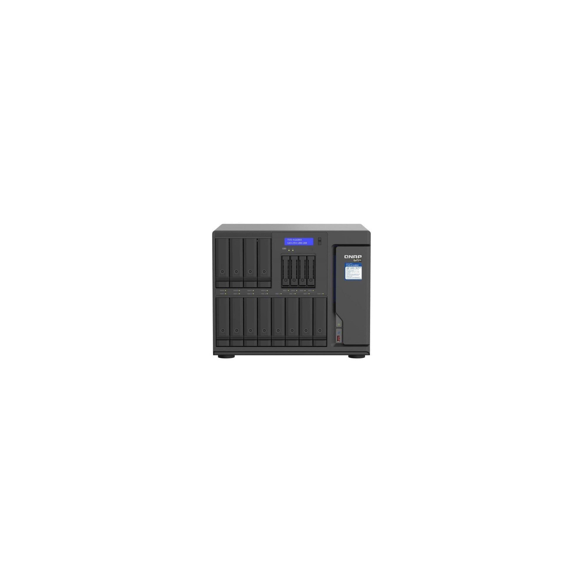 QNAP NAS TVS-h1688X-W1250-32G, 16 bay