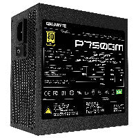 Gigabyte P750GM Black 750W Fully Modular 80+ Gold