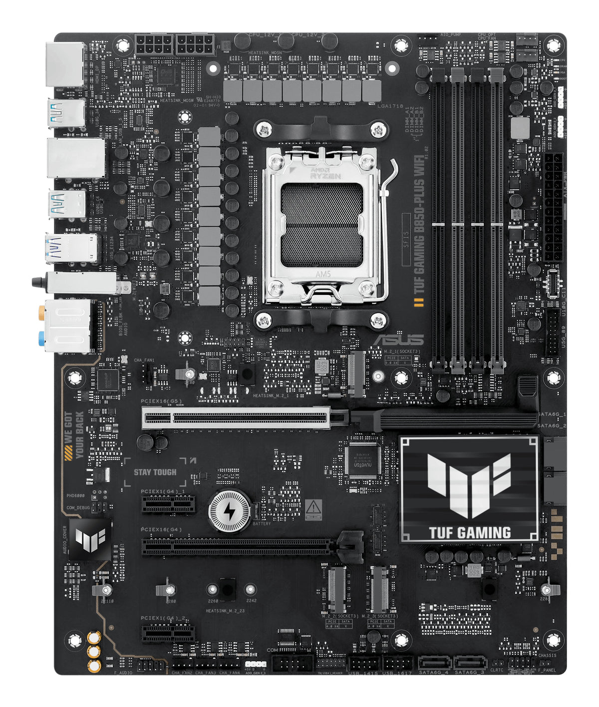 ASUS TUF GAMING B850-PLUS WIFI AMD B850 Sockel AM5 ATX
