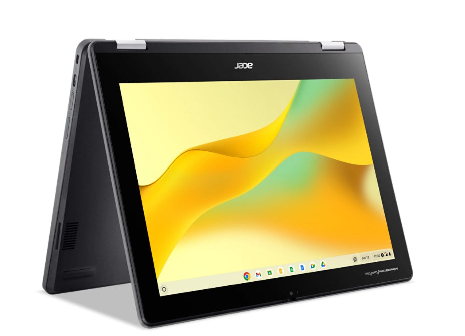 Acer Chromebook R856LT-TCO-C2NK N100 30,5 cm (12") Touchscreen HD+ 8 GB LPDDR5-SDRAM 64 GB eMMC Wi-Fi 6E (802.11ax) ChromeOS Schwarz QWERTZ Deutsch
