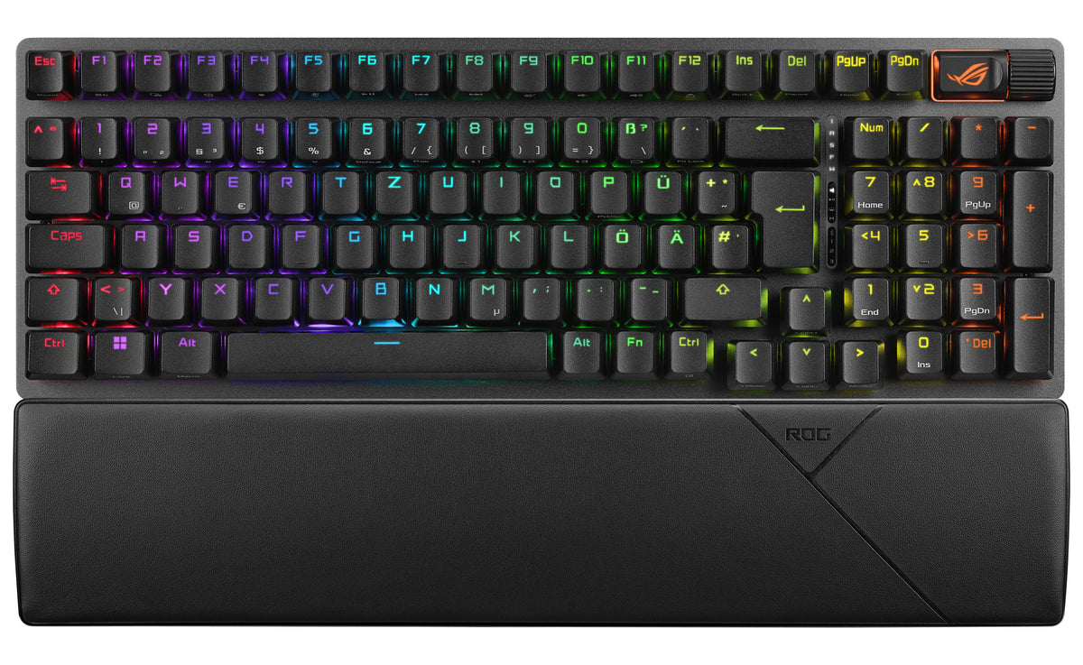 ASUS ROG Strix Scope II 96 Wireless Tastatur Gaming USB + RF Wireless + Bluetooth QWERTZ Deutsch Schwarz