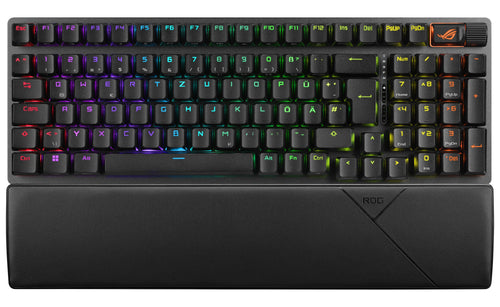 ASUS ROG Strix Scope II 96 Wireless Tastatur Gaming USB + RF Wireless + Bluetooth QWERTZ Deutsch Schwarz