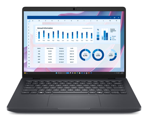 DELL Pro Max 14 MC14255 Copilot+ PC AMD Ryzen AI 7 PRO 350 Mobiler Arbeitsplatz 35,6 cm (14") Full HD+ 32 GB LPDDR5x-SDRAM 1 TB SSD Wi-Fi 7 (802.11be) Windows 11 Pro Deutsch Schwarz