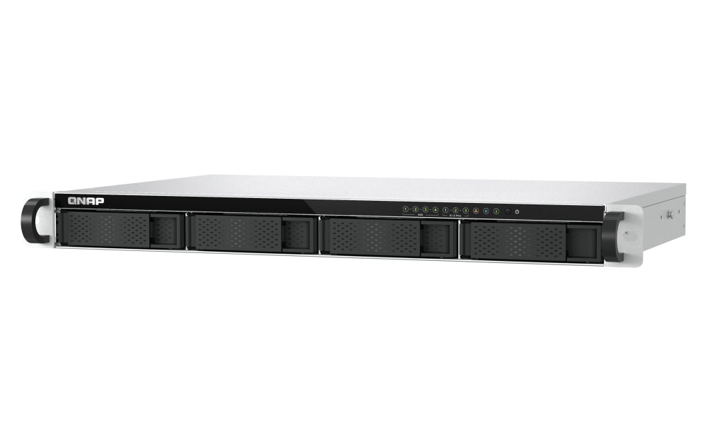 QNAP TS-h765eU NAS Rack (1U) Intel Atom® 8 GB DDR5 QuTS hero Schwarz, Grau