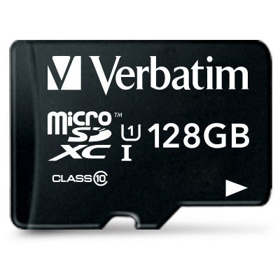 CARD 128GB Verbatim Pemium MicroXC 90MB/s +Adapter