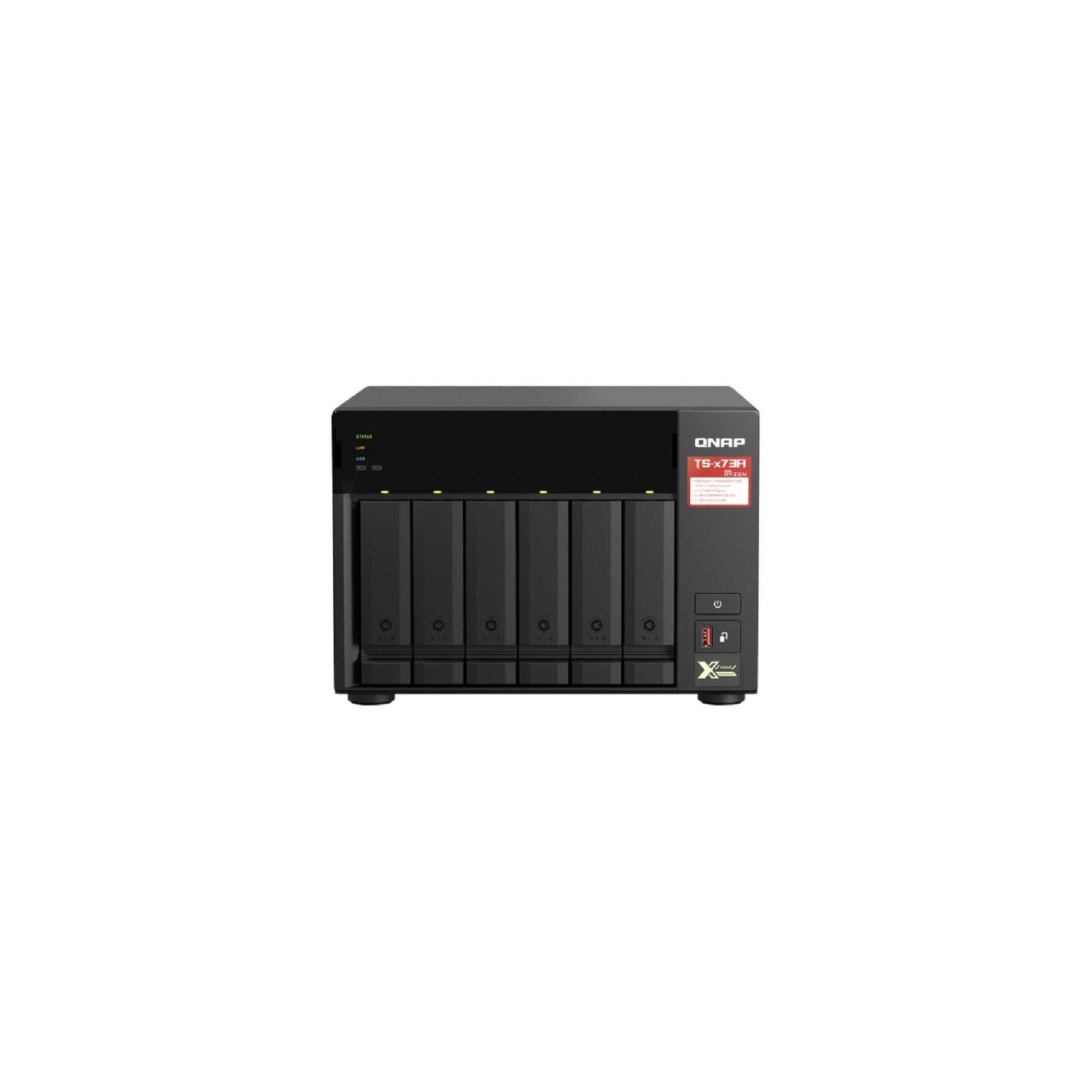 QNAP NAS TS-673A-8G, 6-bay