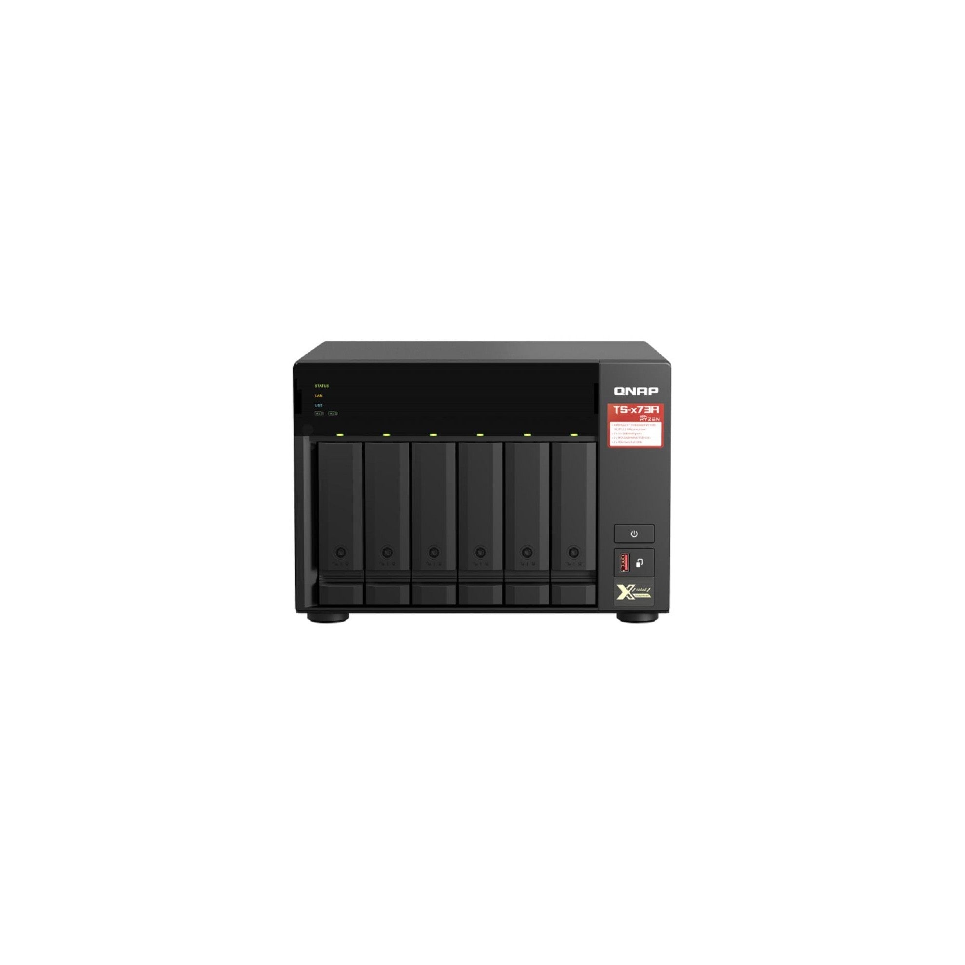 QNAP NAS TS-673A-8G, 6-bay