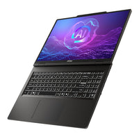MSI VenturePro 16 A2RWFG-001FR Intel Core 7 240H Netbook 40,6 cm (16") 2K 16 GB DDR5-SDRAM 512 GB SSD NVIDIA GeForce RTX 5060 Wi-Fi 6E (802.11ax) Windows 11 Home Grau AZERTY Französisch