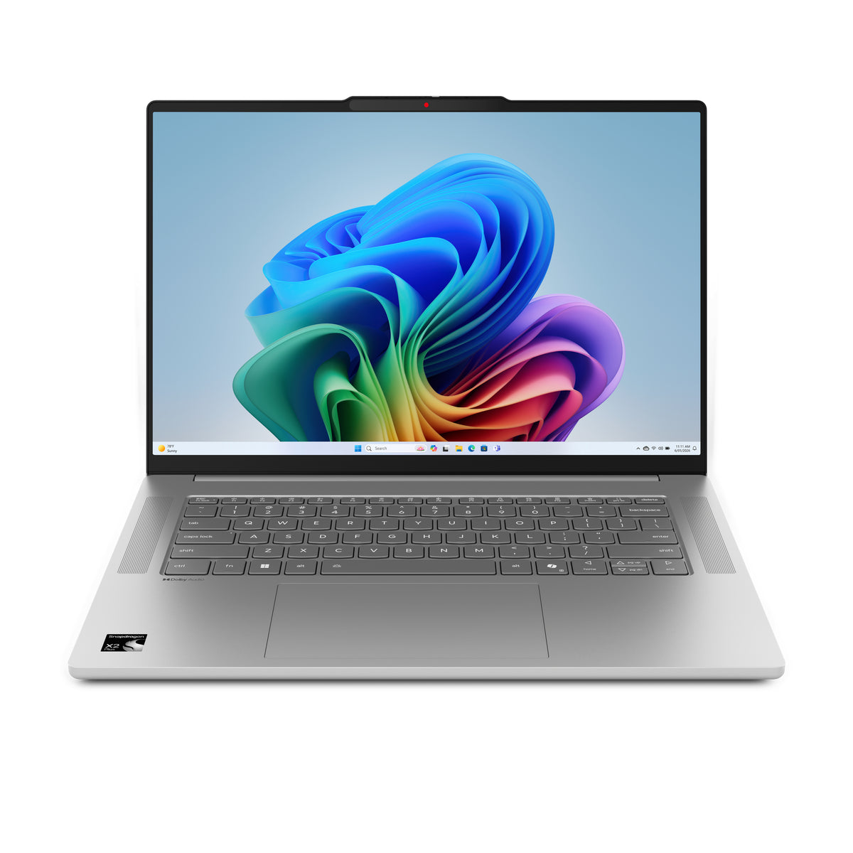 Lenovo IdeaPad Slim 5 15Q8Y11 Copilot+ PC Snapdragon X2P-42-100 Laptop 38,9 cm (15.3") WQXGA 16 GB LPDDR5x-SDRAM 1 TB SSD Wi-Fi 7 (802.11be) Windows 11 Home Grau Deutsch