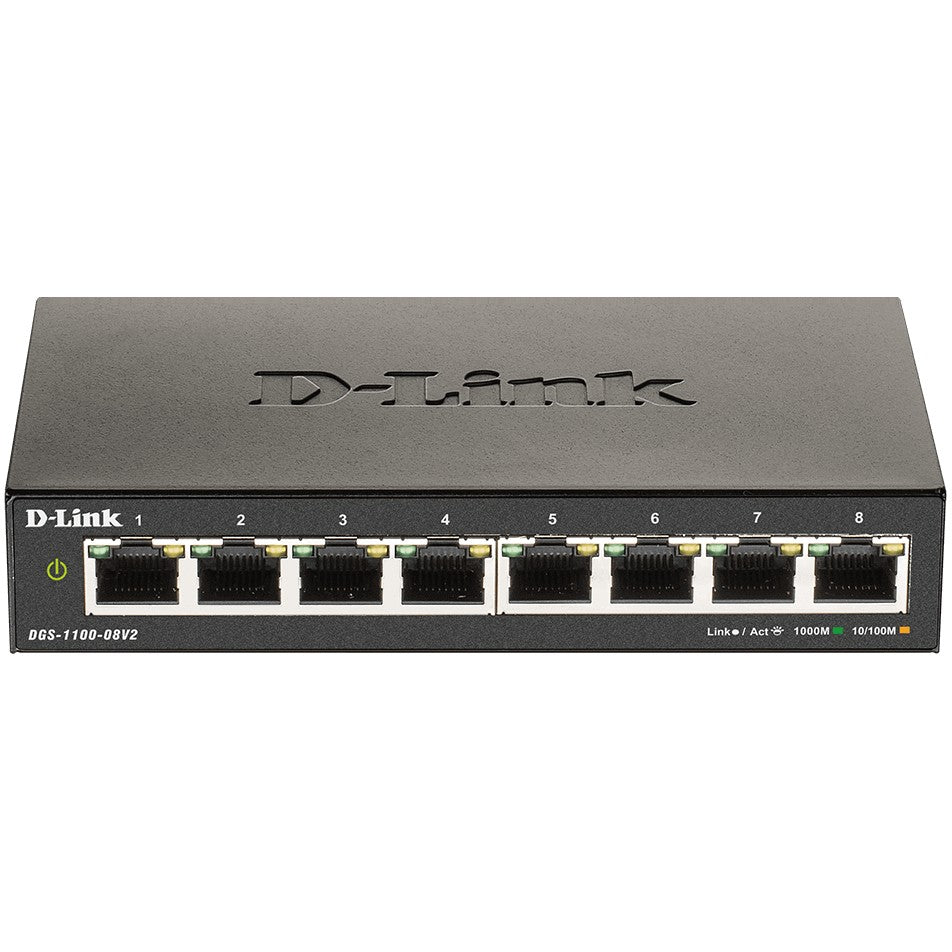 8P D-Link DGS-1100-08V2 M