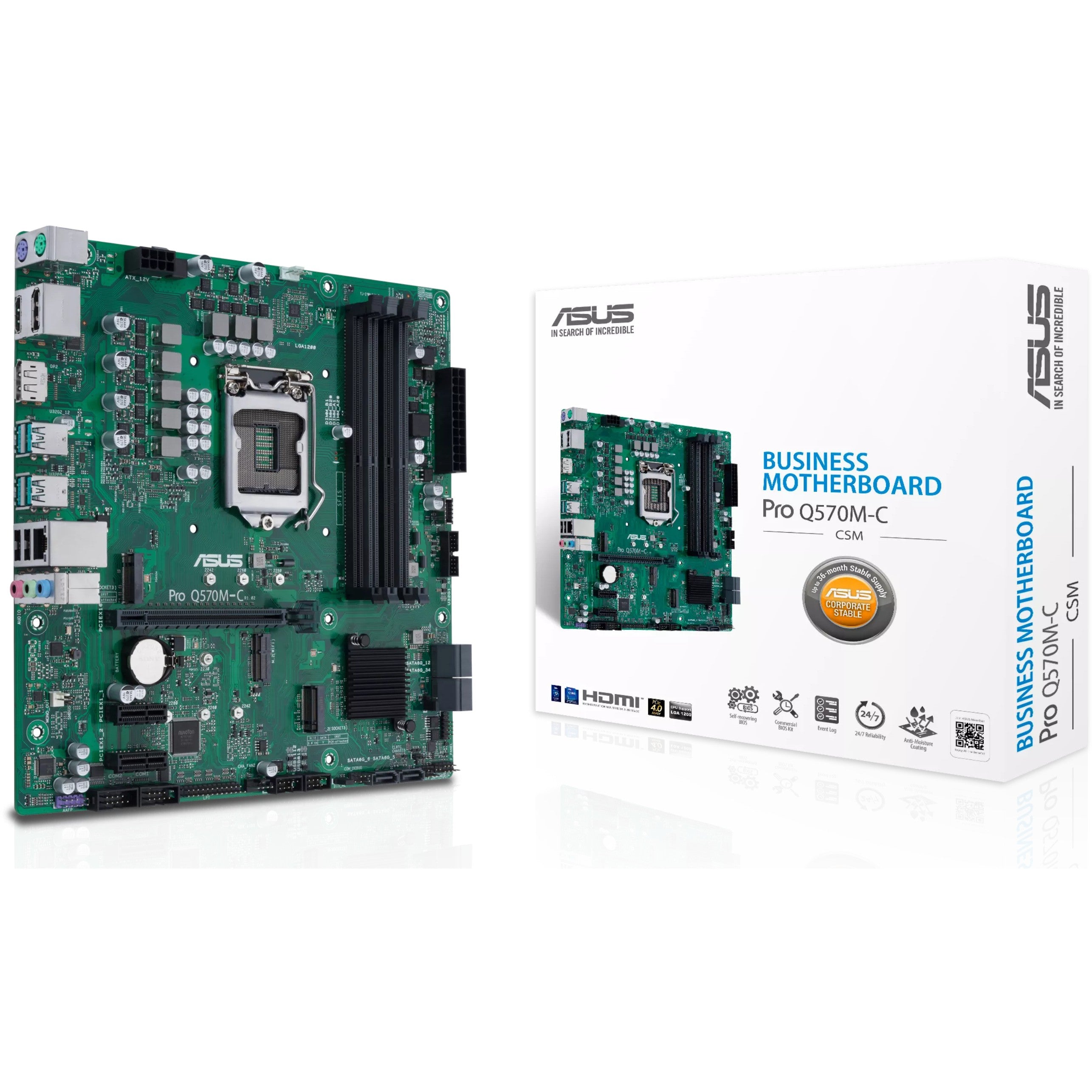 1200 ASUS PRO Q570M-C/CSM