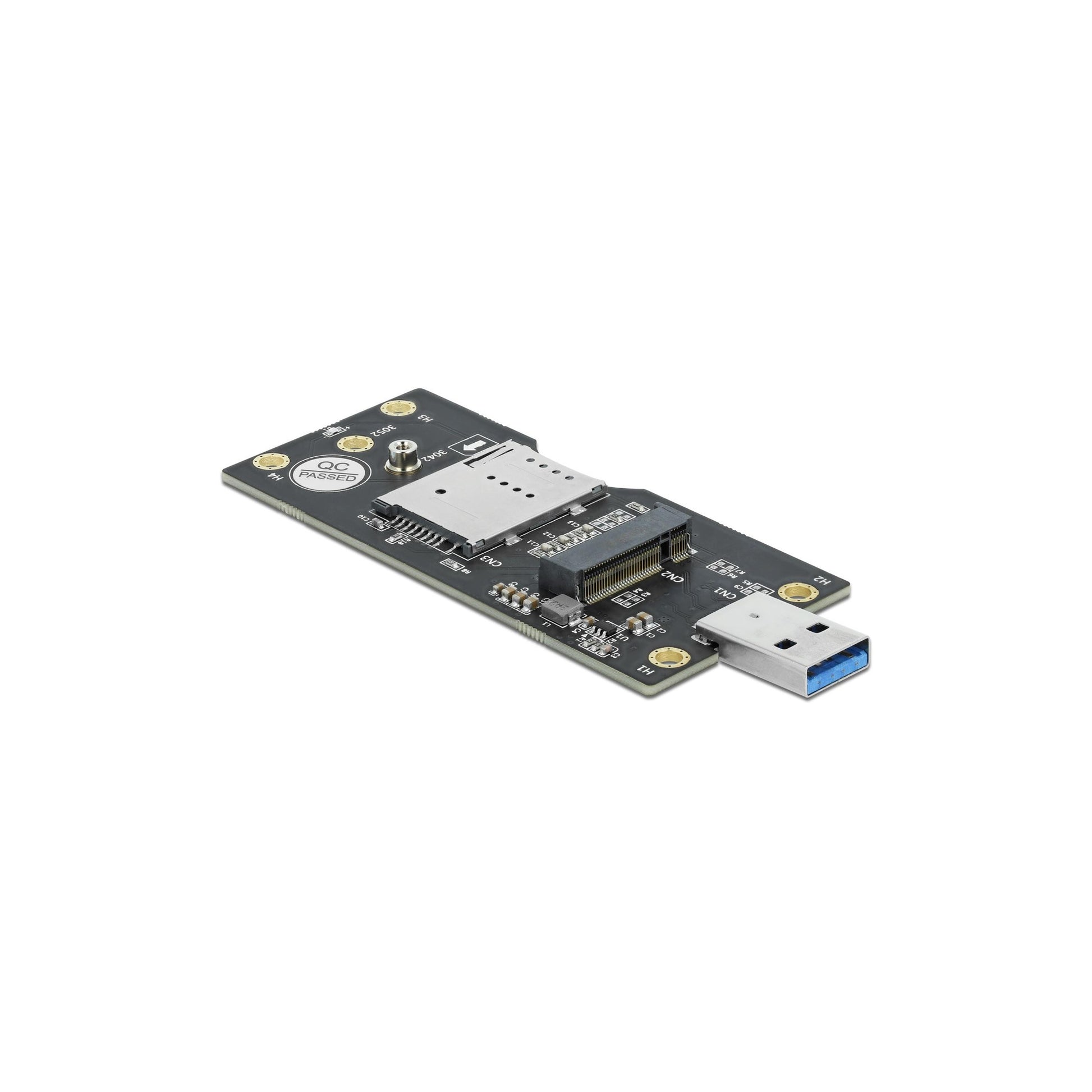 Delock M.2 Key-B - USB3 Adapter mit SIM