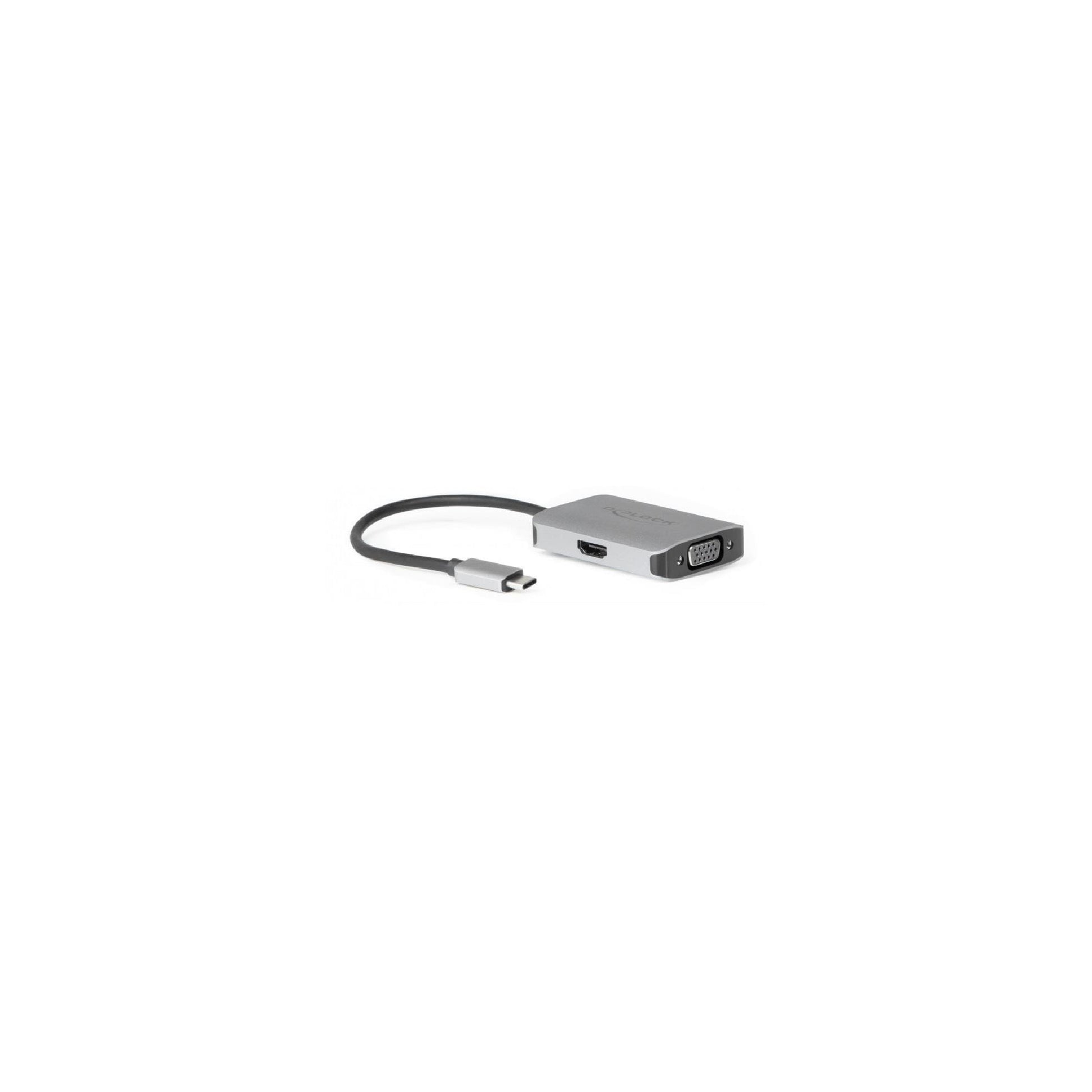 Monitor Splitter USB Typ-C  zu HDMI/VGA