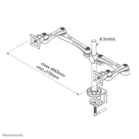 Neomounts FPMA-D930D Monitorarm 10-30"