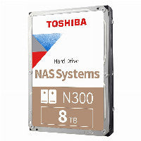 Toshiba N300 8TB HDD 3.5" 7200RPM SATA