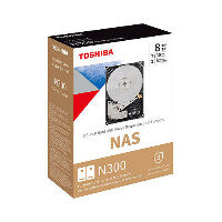 Toshiba N300 8TB HDD 3.5" 7200RPM SATA