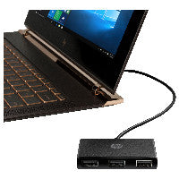 HP D USB-C HUB 3Port SuperSpeed USB3.0 passiv Black