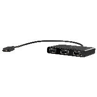 HP D HP USB-C HUB 3Port HP SuperSpeed USB3.0 passiv Black – Ansicht 4