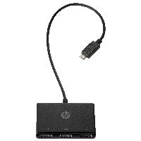 HP D HP USB-C HUB 3Port HP SuperSpeed USB3.0 passiv Black – Ansicht 5