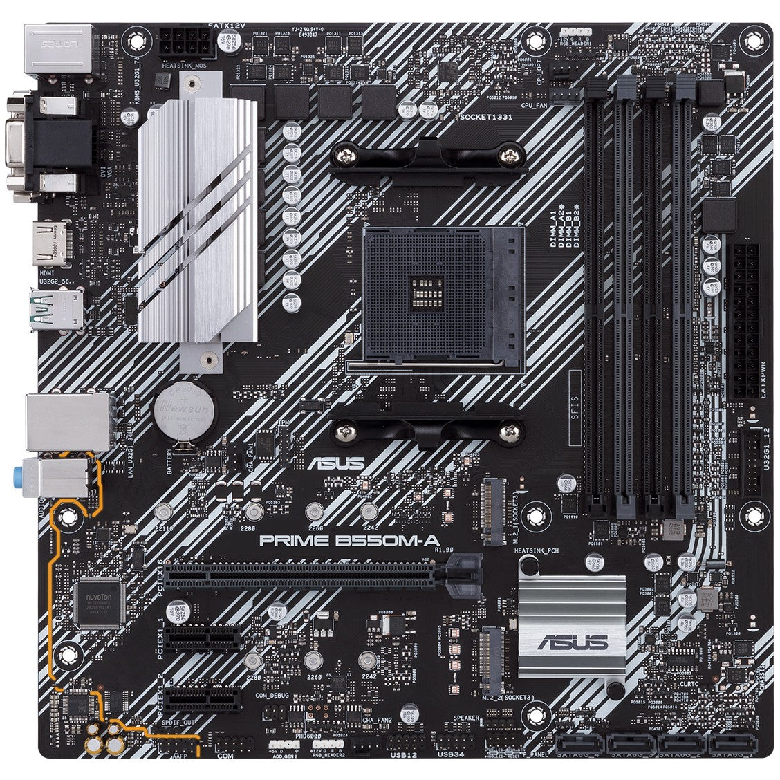 AM4 ASUS PRIME B550M-A/CSM