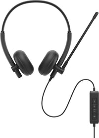 DELL WH125 Kopfhörer Kabelgebunden Kopfband Büro/Callcenter USB Typ-A Schwarz
