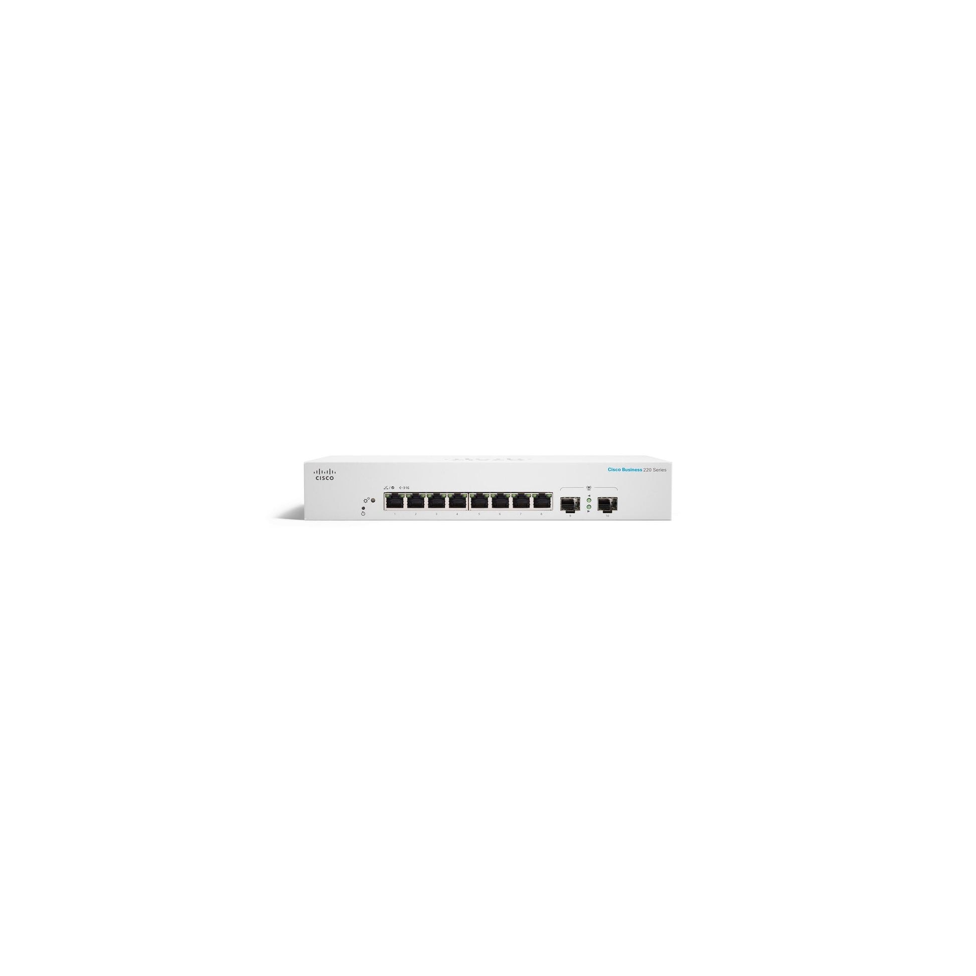 Cisco CBS220-8T-E-2G: 8 Port Smart Switch