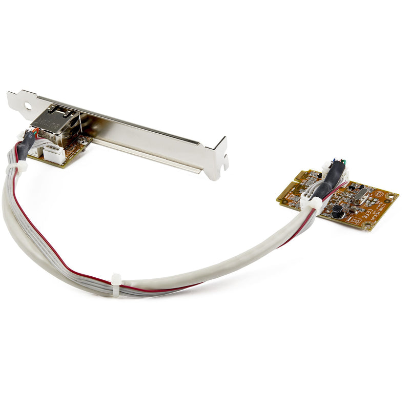 StarTech.com Mini PCI Express Gigabit Ethernet Netzwerkkarte - mini PCIe NIC Lan Adapter Karte