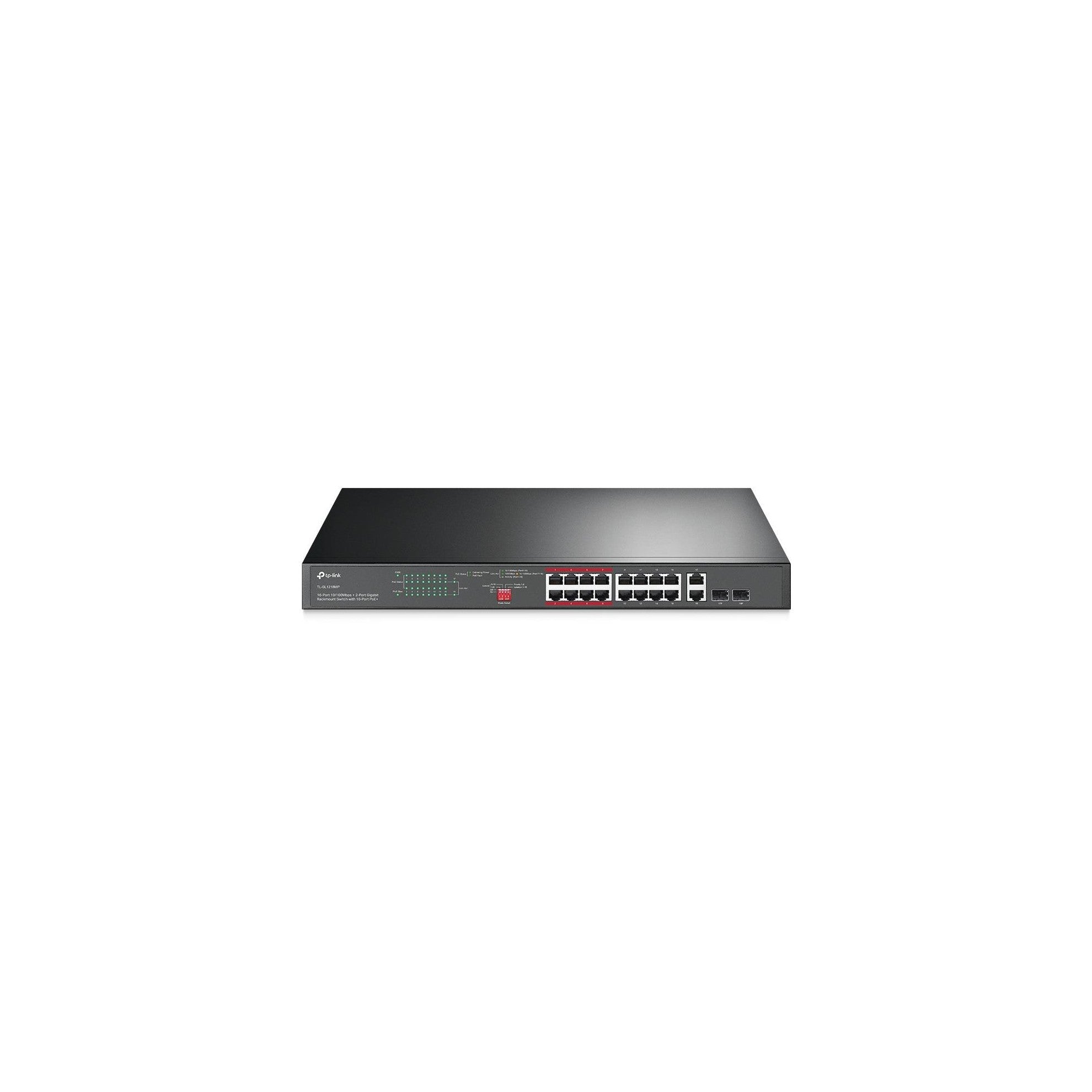 TP-Link TL-SL1218MP V2 16 Port PoE+ Switch