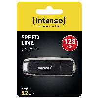 Intenso Speed Line USB-Stick 128 GB USB Typ-A 3.2 Gen 1 (3.1 Gen 1) Schwarz