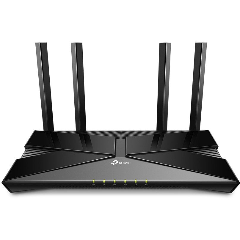 TP-LINK Archer AX10 - Wi-Fi 6 (802.11ax) - Dual-Band (2.4 GHz/5 GHz) - Eingebauter Ethernet-Anschluss - Schwarz - Tabletop-Router