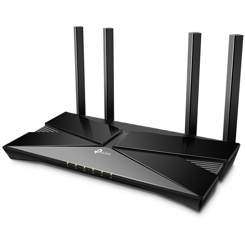 TP-LINK Archer AX10 - Wi-Fi 6 (802.11ax) - Dual-Band (2.4 GHz/5 GHz) - Eingebauter Ethernet-Anschluss - Schwarz - Tabletop-Router