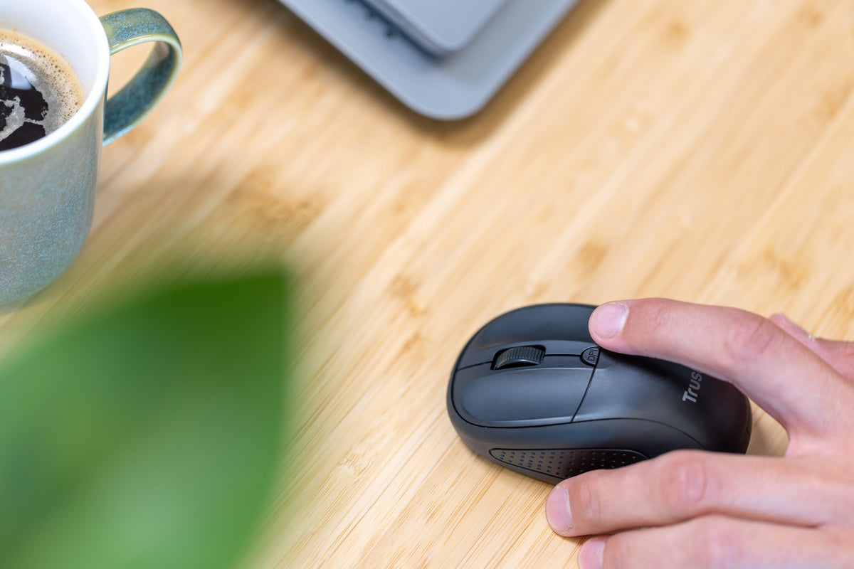Trust Primo Maus Reisen Beidhändig RF Wireless Optisch 1600 DPI