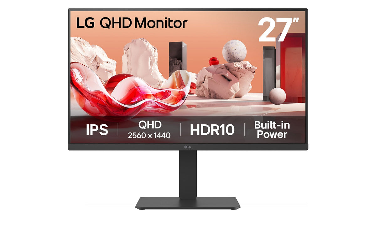 LG 27BA54QB-B Computerbildschirm 68,6 cm (27") 2560 x 1440 Pixel Quad HD LCD Schwarz