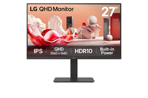 LG 27BA54QB-B Computerbildschirm 68,6 cm (27") 2560 x 1440 Pixel Quad HD LCD Schwarz