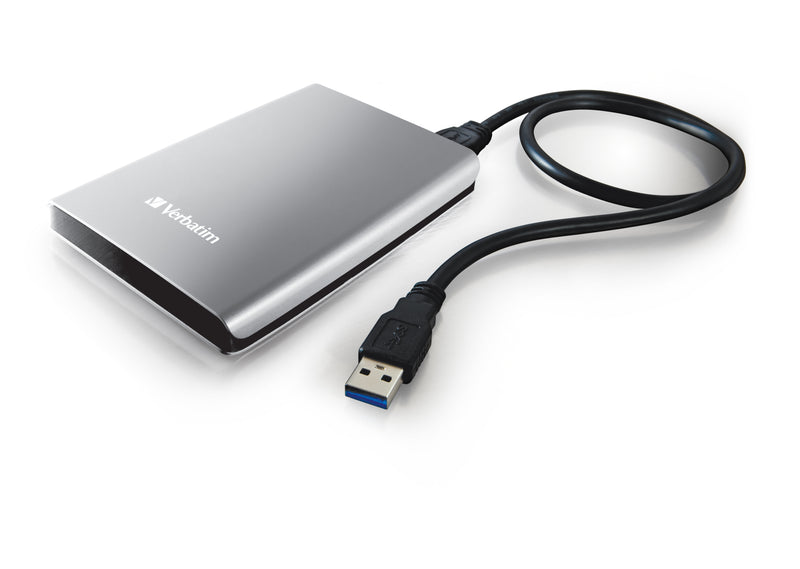 Verbatim Portables Festplattenlaufwerk Store 'n' Go USB 3.0, 1 TB, Silber