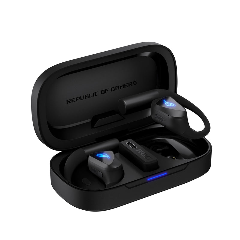 ASUS ROG Cetra Open Wireless Kopfhörer True Wireless Stereo (TWS) Ohrbügel Gaming Bluetooth Schwarz