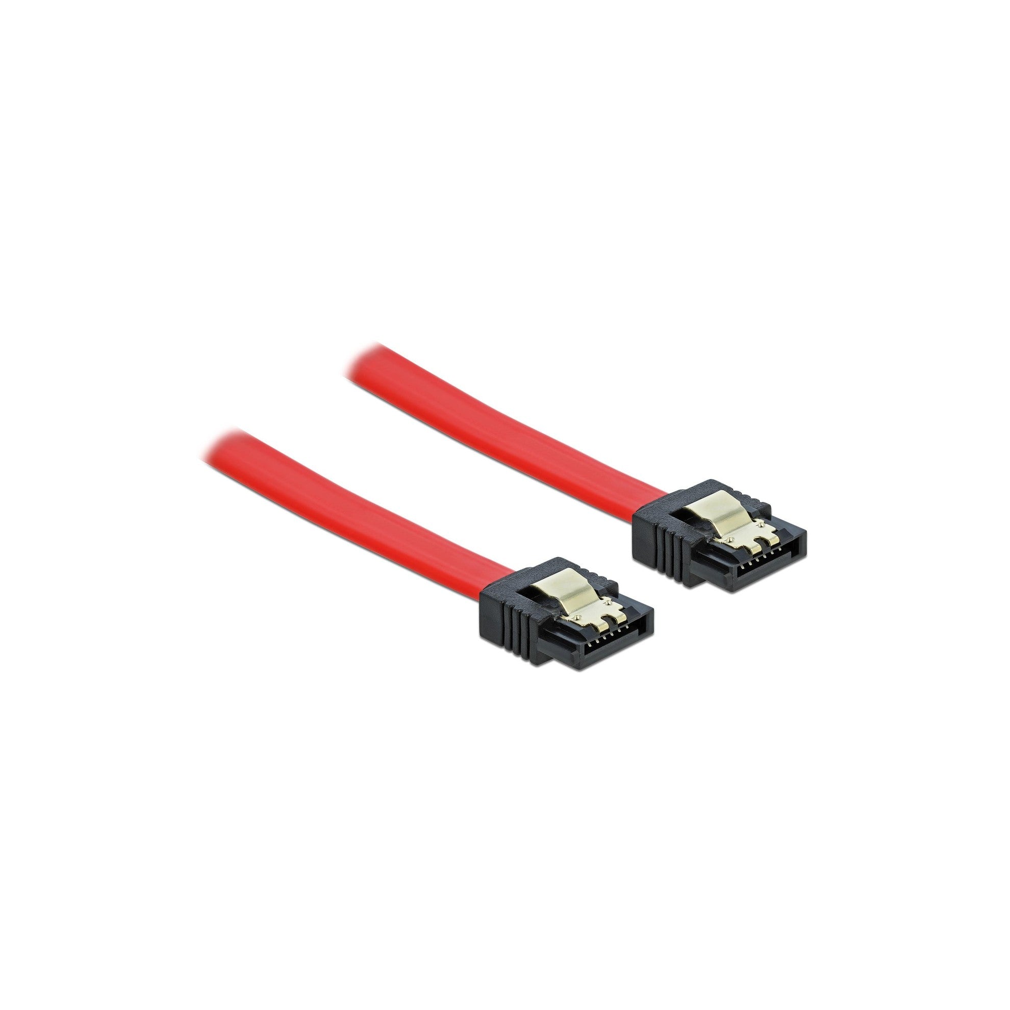 Delock SATA 6 Gb/s Kabel, 70cm, Rot