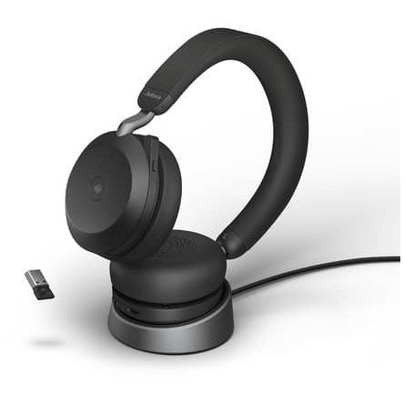 Jabra Evolve2 75 Stereo MS + Ladesation + Link380a . schwarz